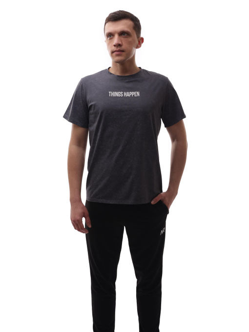 Футболка чоловіча Графіт LUMO модель 706523 Фото