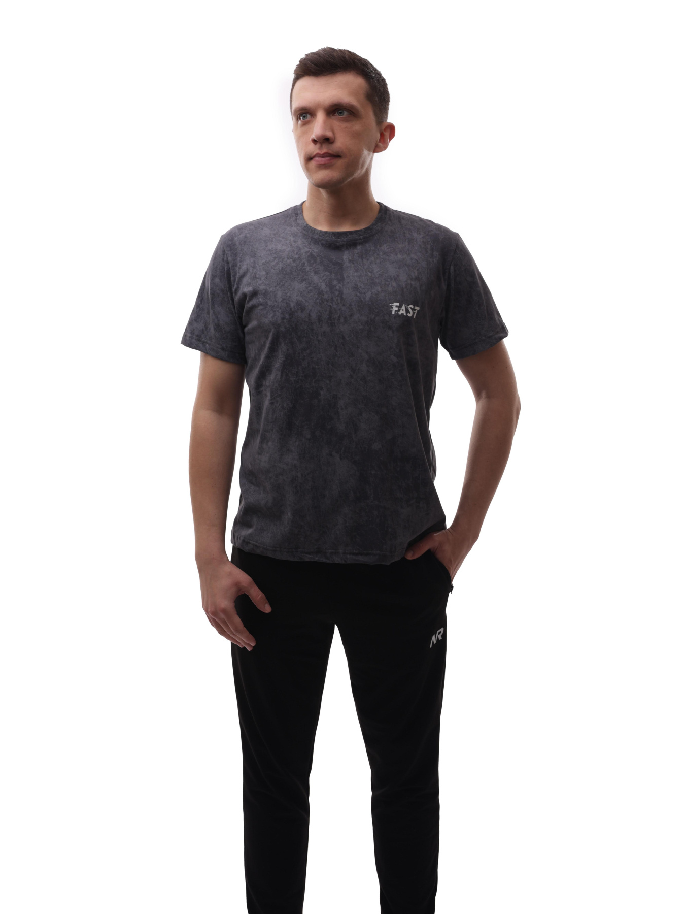 Футболка чоловіча Темно-сірий STREAM модель 708450 Фото