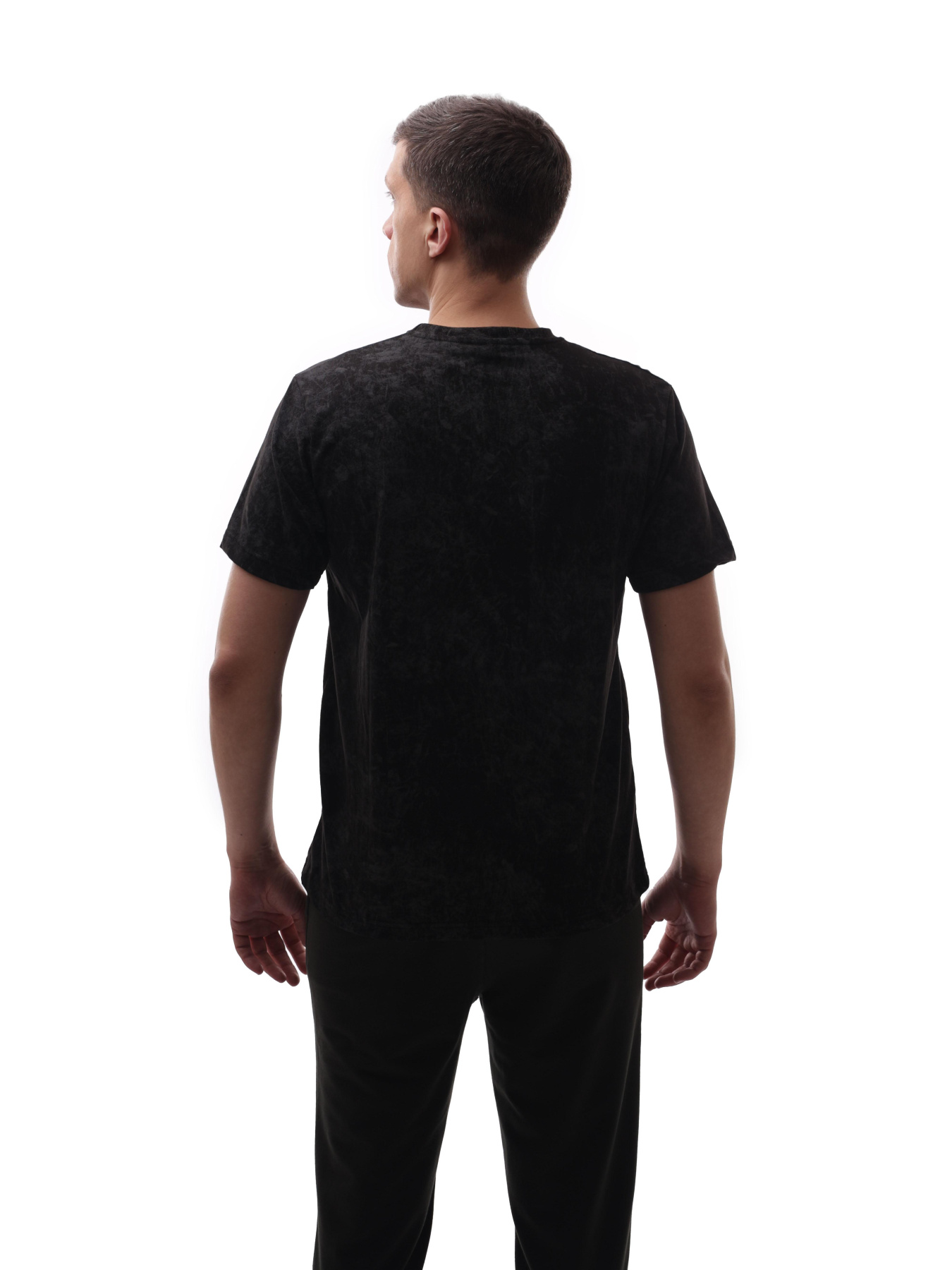 Футболка мужская Чёрный STREAM модель 708451 Фото