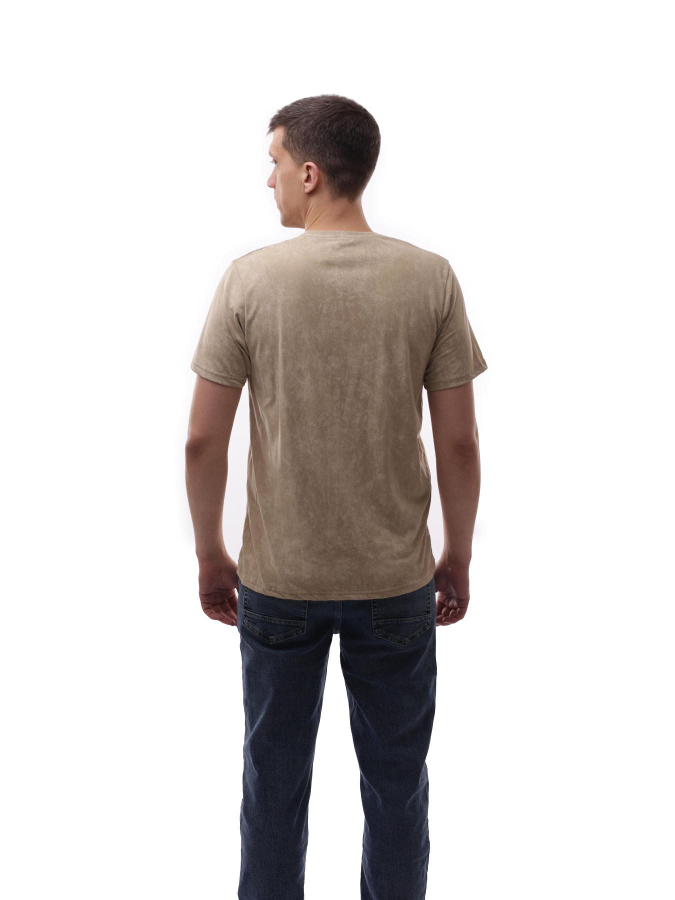 Футболка чоловіча Бежевий STREAM модель 708452 Фото