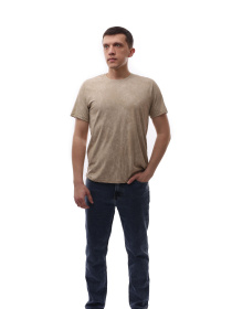 Футболка чоловіча Бежевий STREAM модель 708452 Футболка чоловіча Бежевий STREAM модель 708452 Фото