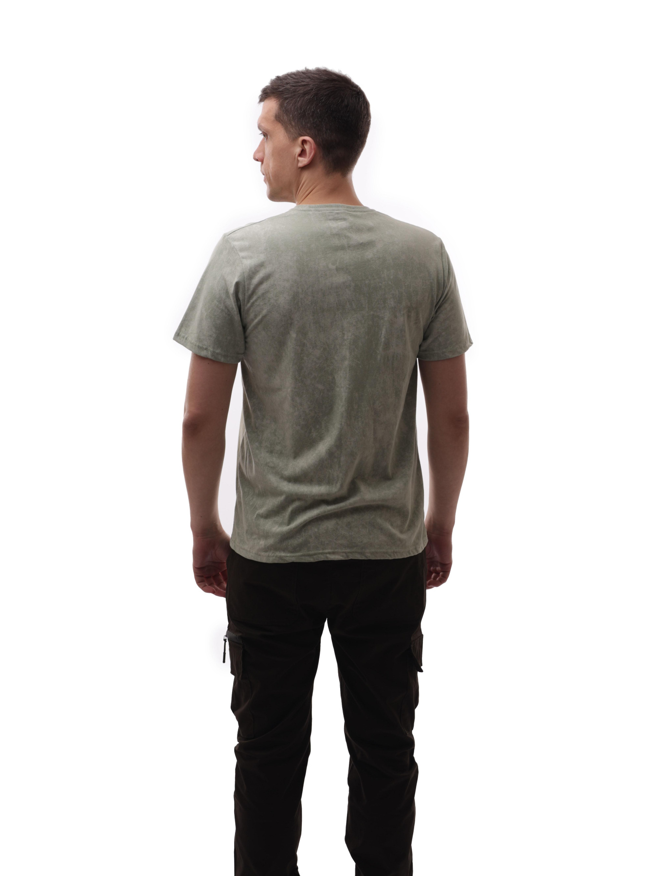 Футболка чоловіча Оливковий STREAM модель 708453 Фото