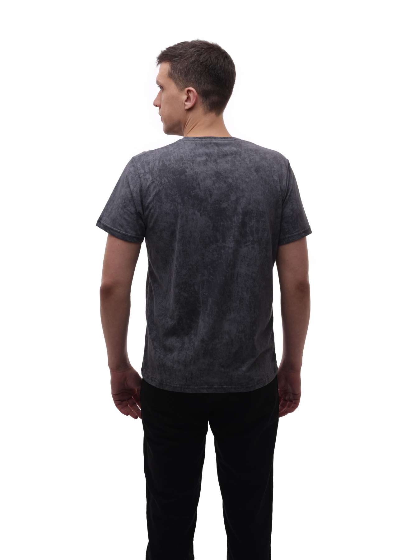 Футболка чоловіча Темно-сірий STREAM модель 708455 Фото