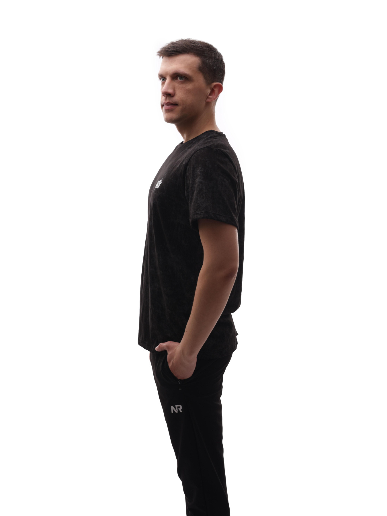 Футболка мужская Чёрный STREAM модель 708459 Фото