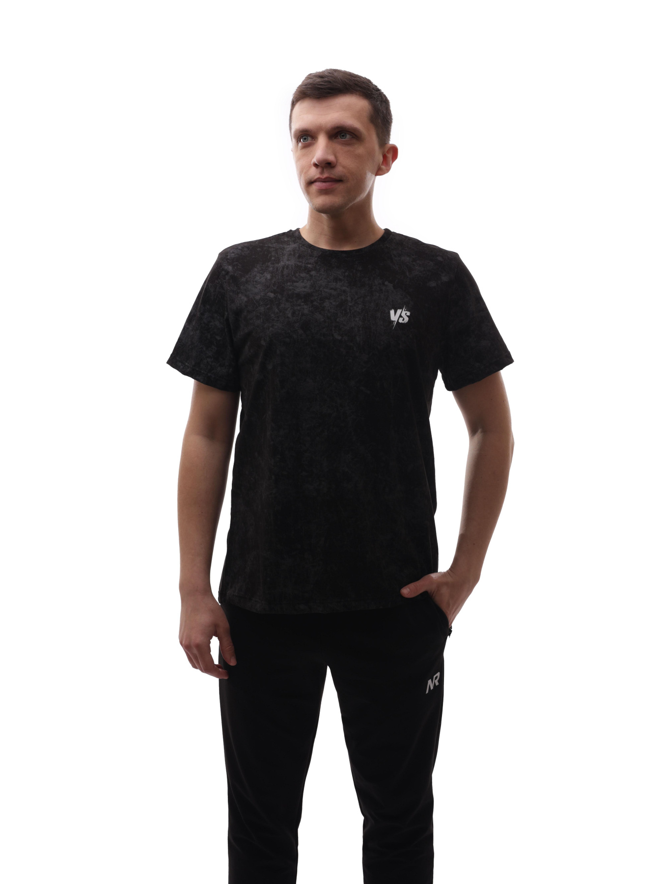 Футболка мужская Чёрный STREAM модель 708459 Фото