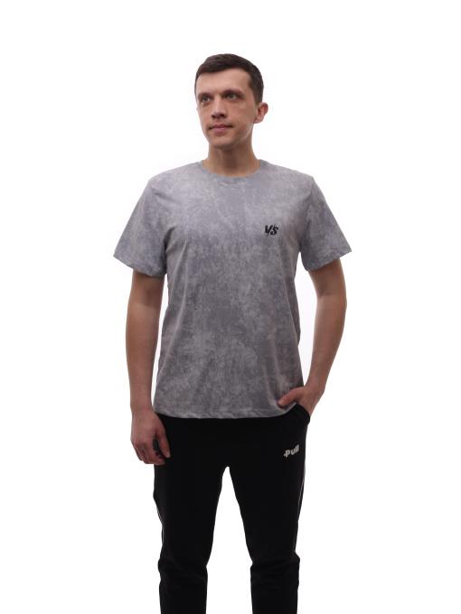 Футболка чоловіча Світло-сірий STREAM модель 708460 Фото