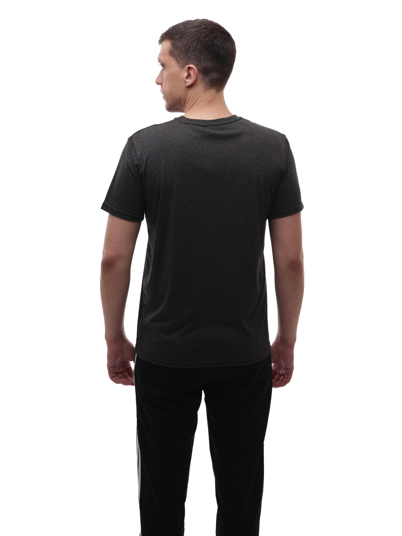 Футболка мужская Тёмно-серый STREAM модель 714316 Фото