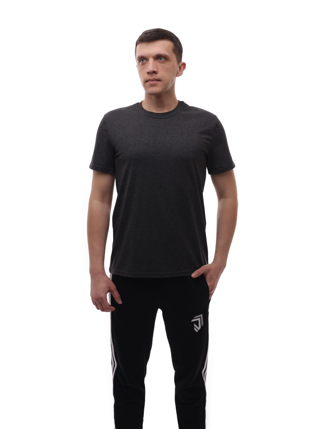 Футболка чоловіча Темно-сірий STREAM модель 714320 Фото