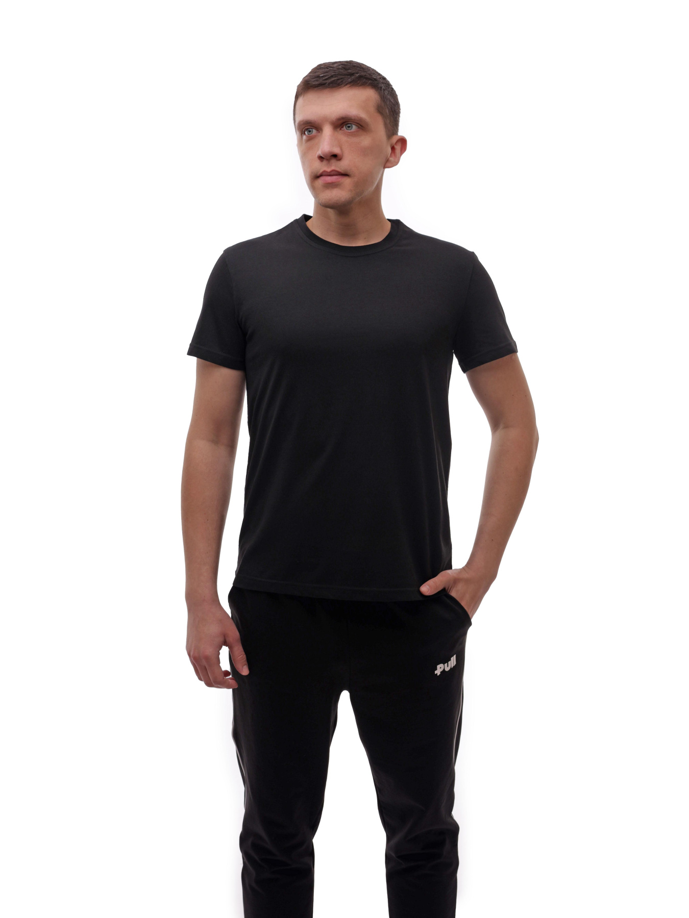 Футболка мужская Чёрный STREAM модель 714322 Фото