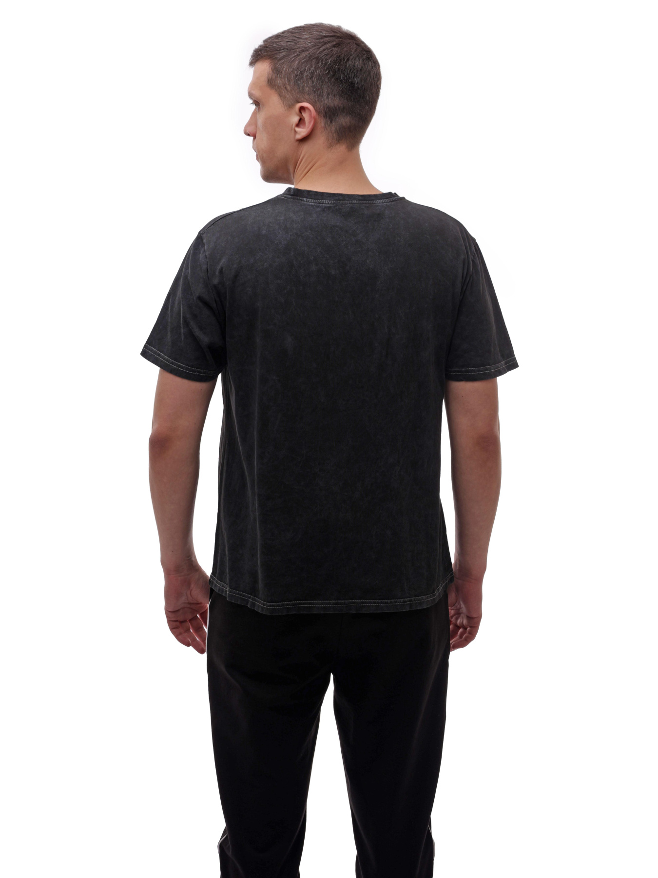 Футболка чоловіча Чорний STREAM модель 714326 Фото