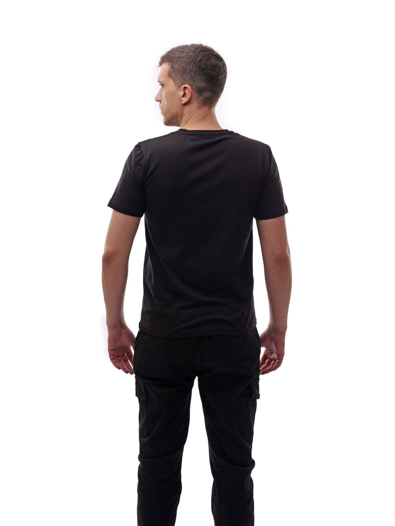 Футболка мужская Чёрный STREAM модель 717915 Фото