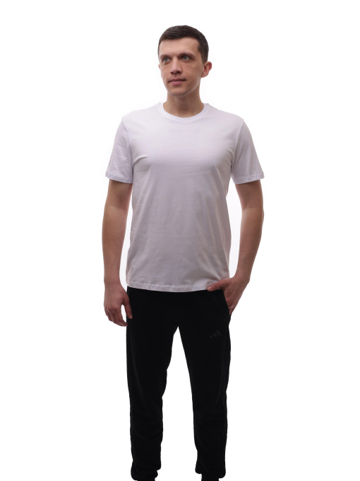 Футболка чоловіча Білий BEKI модель 724864 Фото