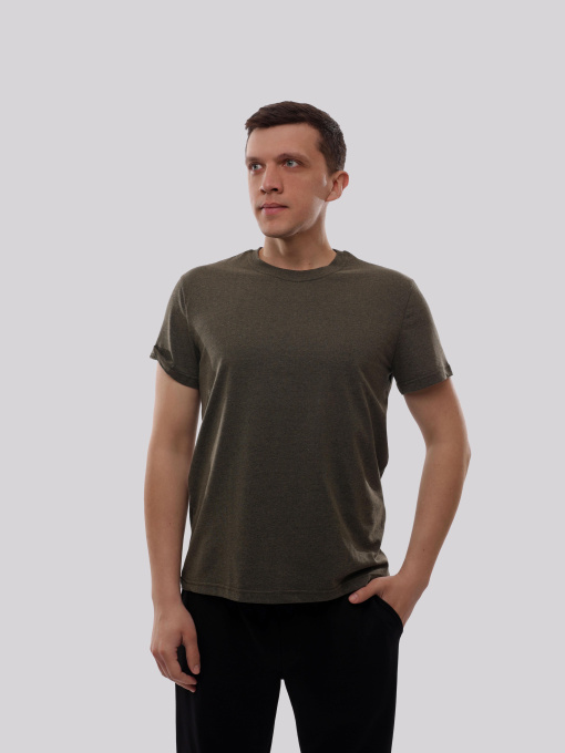Футболка мужская Хаки STREAM модель 701545 Фото