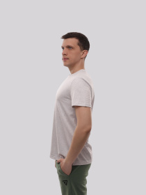 Футболка чоловіча Світло-сірий STREAM модель 701547 Фото