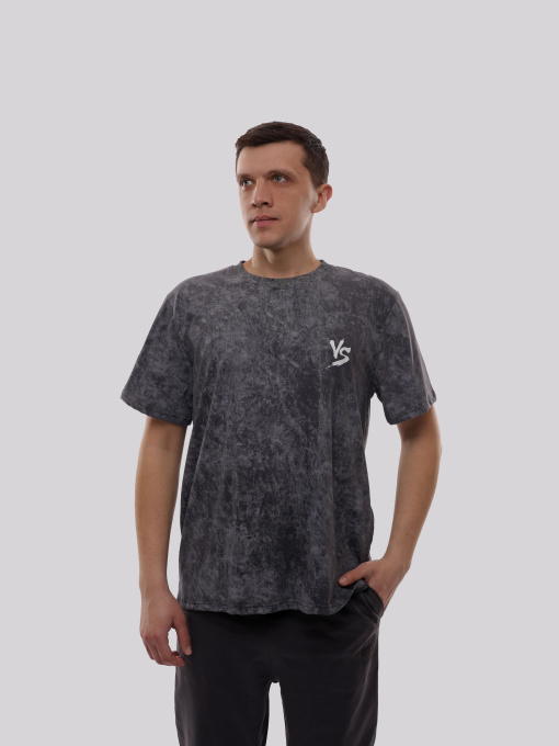 Футболка чоловіча Темно-сірий STREAM модель 708463 Фото