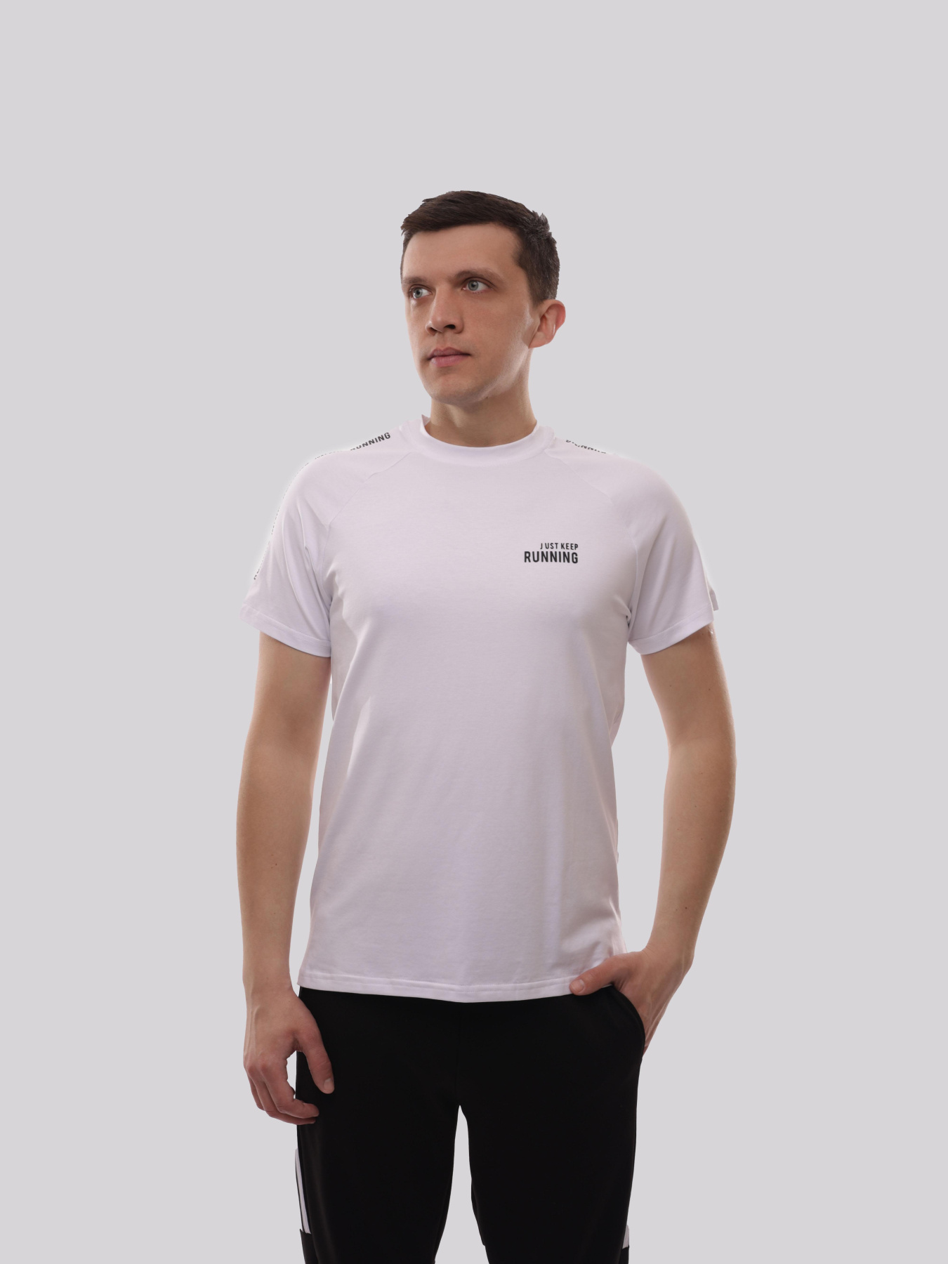 Футболка мужская Белый LUMO модель 718793 Фото