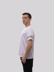 Футболка чоловіча Білий ЛОТОС модель 719808 Футболка чоловіча Білий ЛОТОС модель 719808 Фото