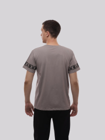 Футболка чоловіча Сірий ЛОТОС модель 719809 Фото