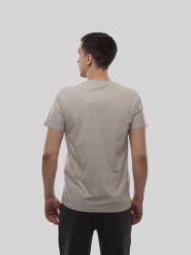 Футболка мужская Светло-серый TREND LINE модель 719931 Фото