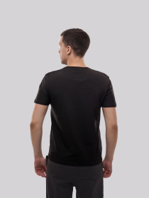 Футболка мужская Чёрный TREND LINE модель 720420 Фото