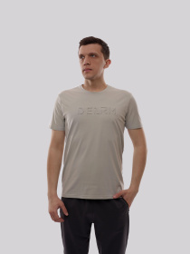 Футболка мужская Светло-серый TREND LINE модель 720423 Фото