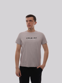 Футболка мужская Серый ADRIAN модель 721835 Фото