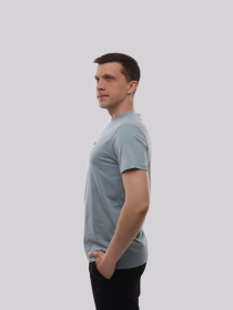 Футболка чоловіча Блакитний ADRIAN модель 721839 Футболка чоловіча Блакитний ADRIAN модель 721839 Фото