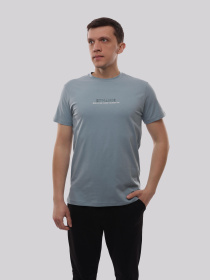 Футболка чоловіча Блакитний ADRIAN модель 721839 Футболка чоловіча Блакитний ADRIAN модель 721839 Фото