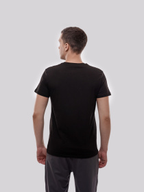 Футболка мужская Чёрный ADRIAN модель 721840 Фото