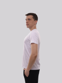 Футболка мужская Белый ADRIAN модель 721869 Фото