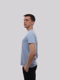 Футболка чоловіча Блакитний ADRIAN модель 721870 Футболка чоловіча Блакитний ADRIAN модель 721870 Фото