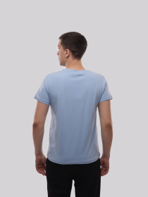Футболка чоловіча Блакитний ADRIAN модель 721870 Футболка чоловіча Блакитний ADRIAN модель 721870 Фото