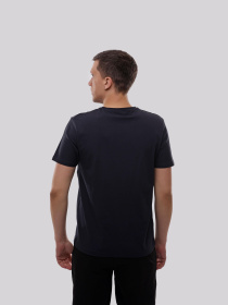 Футболка мужская Тёмно-синий TREND LINE модель 727581 Фото
