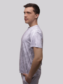 Футболка мужская Белый LUMO модель 706539 Фото