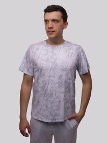 Футболка мужская Белый LUMO модель 706539 Фото