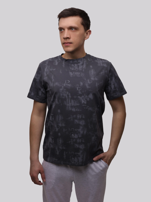 Футболка чоловіча Графіт LUMO модель 706540 Фото