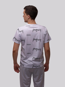 Футболка мужская Белый LUMO модель 706543 Фото