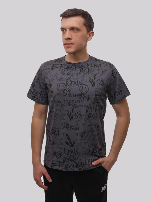 Футболка чоловіча Графіт LUMO модель 706547 Фото