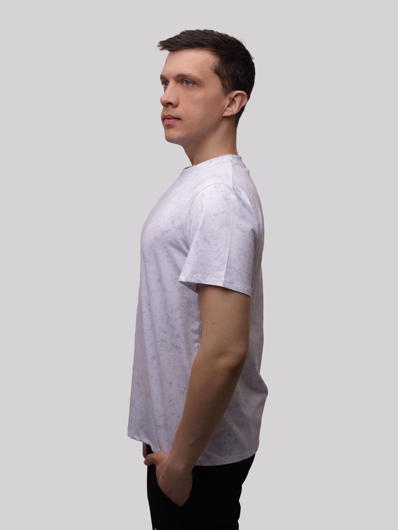 Футболка мужская Белый LUMO модель 708367 Фото