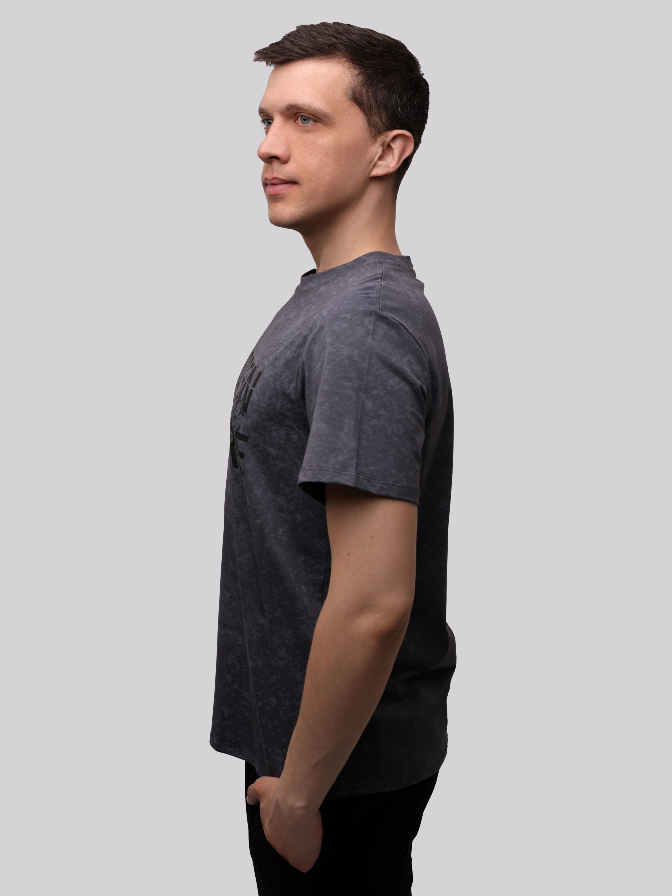 Футболка мужская Графит LUMO модель 708596 Фото