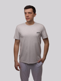 Футболка мужская Светло-серый STREAM модель 714333 Футболка мужская Светло-серый STREAM модель 714333 Фото