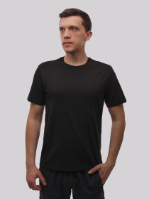 Футболка чоловіча Чорний BEKI модель 716513 Фото