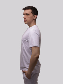 Футболка чоловіча Білий BEKI модель 716514 Фото