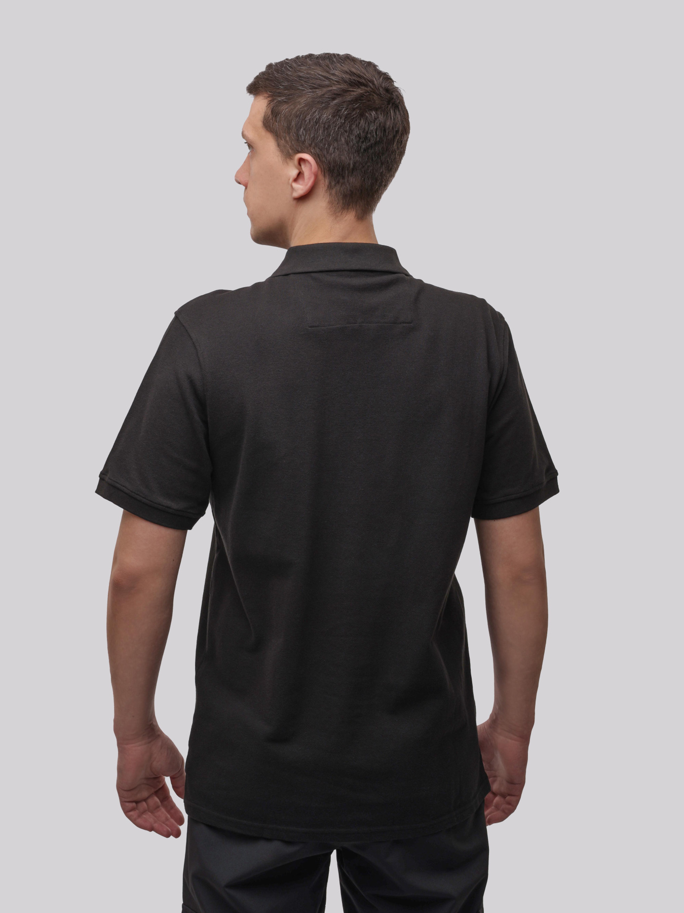 Поло мужское Чёрный BEKI модель 716521 Фото