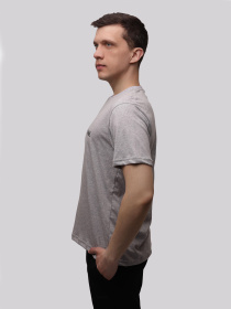 Футболка мужская Светло-серый STREAM модель 718912 Фото