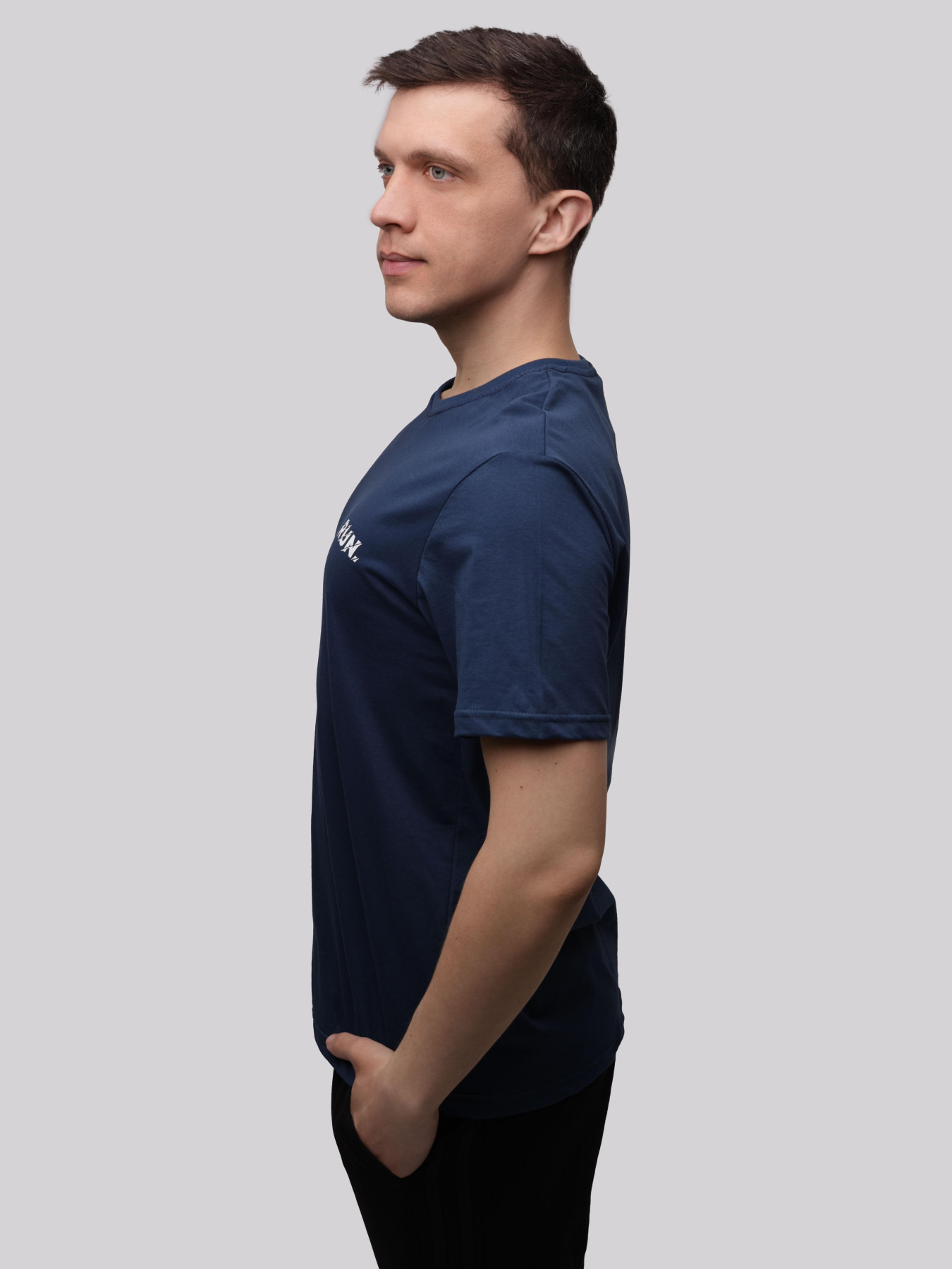 Футболка мужская Синий STREAM модель 718913 Фото