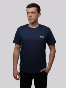 Футболка мужская Синий STREAM модель 718913 Футболка мужская Синий STREAM модель 718913 Фото