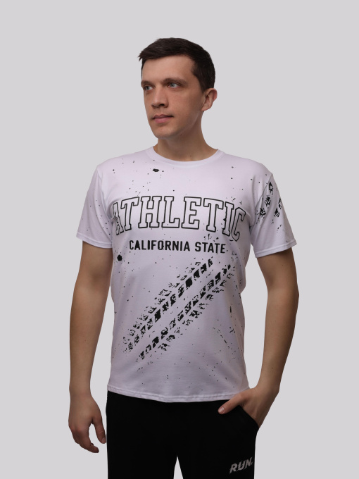 Футболка чоловіча Білий STREAM модель 720020 Фото