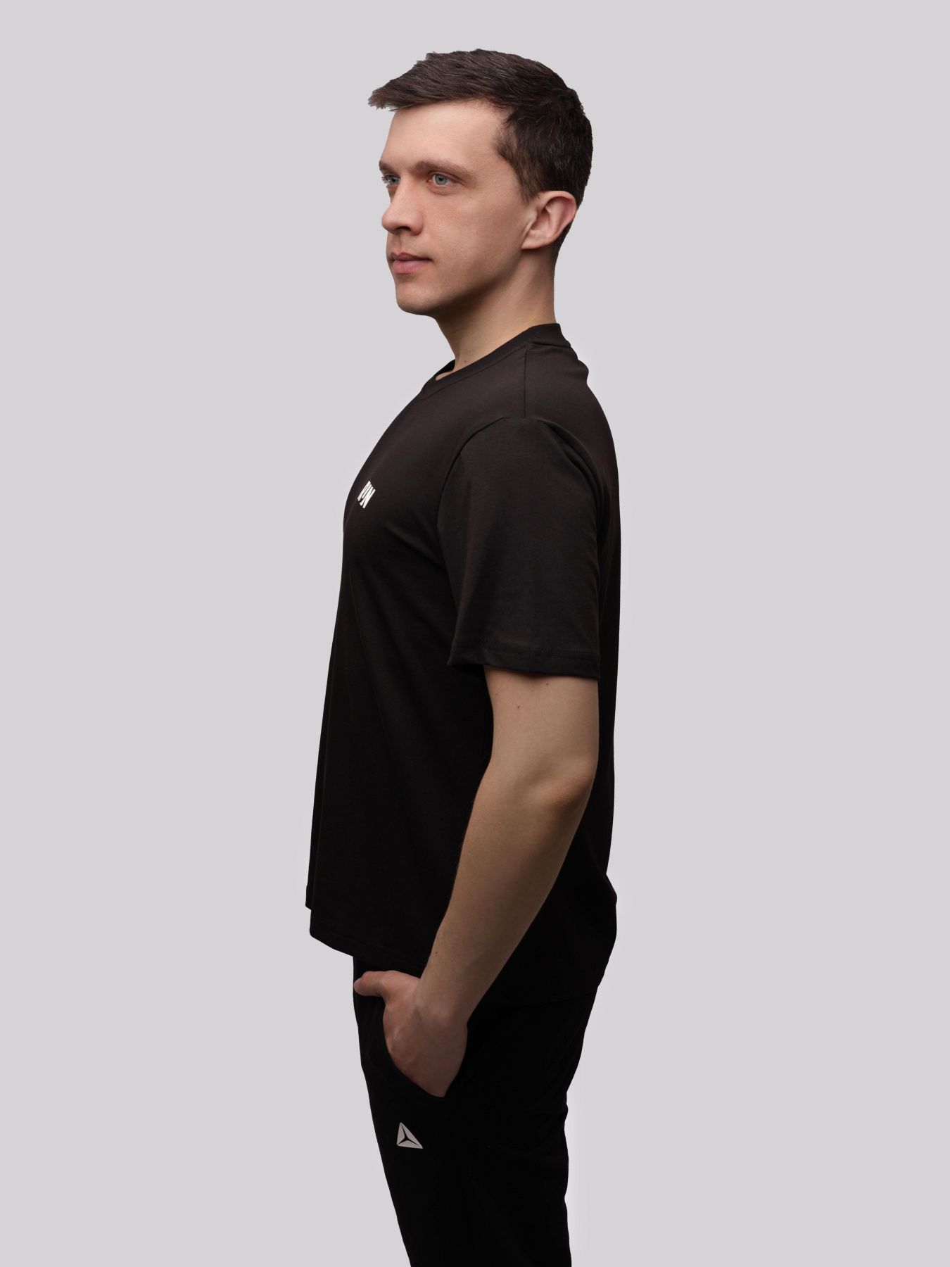 Футболка мужская Чёрный STREAM модель 721231 Фото