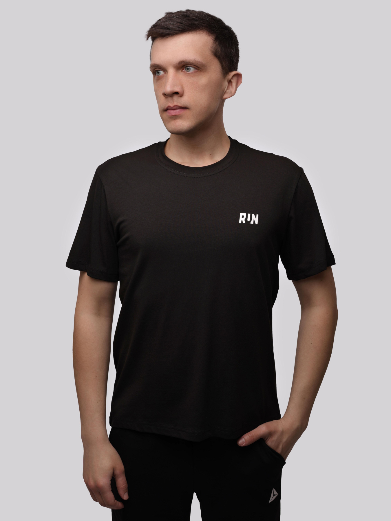 Футболка мужская Чёрный STREAM модель 721231 Фото